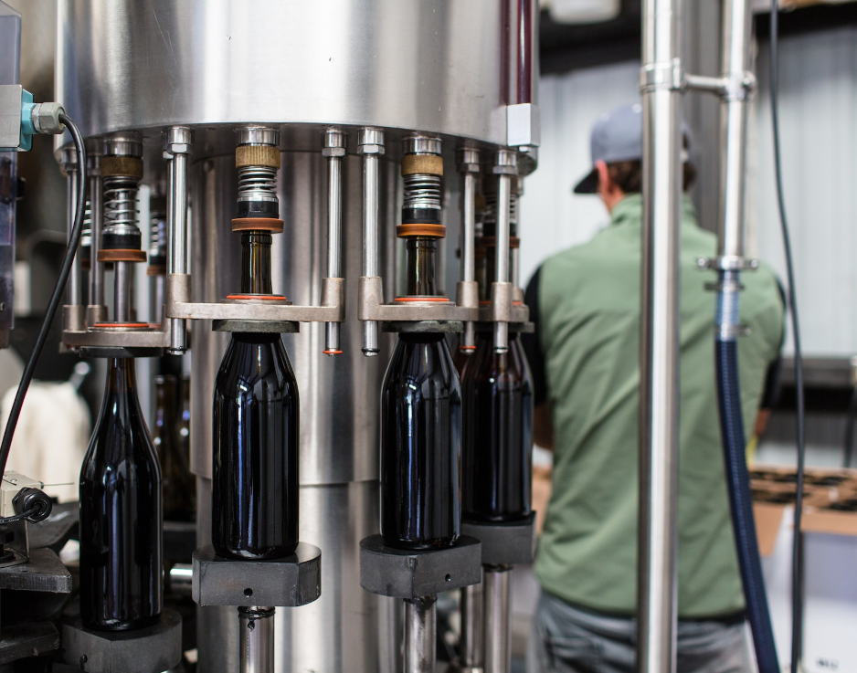 De-aerated water in brewing